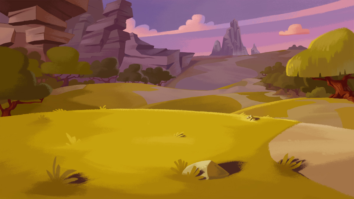 BG for Angry Birds Toons. 