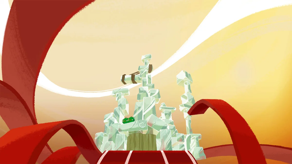 Angry birds Coca-cola, animation BG