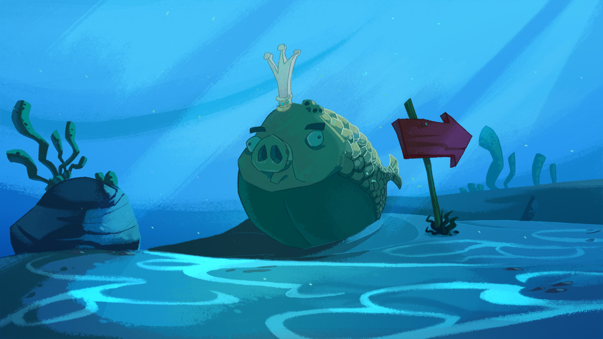 BG for Angry Birds Toons