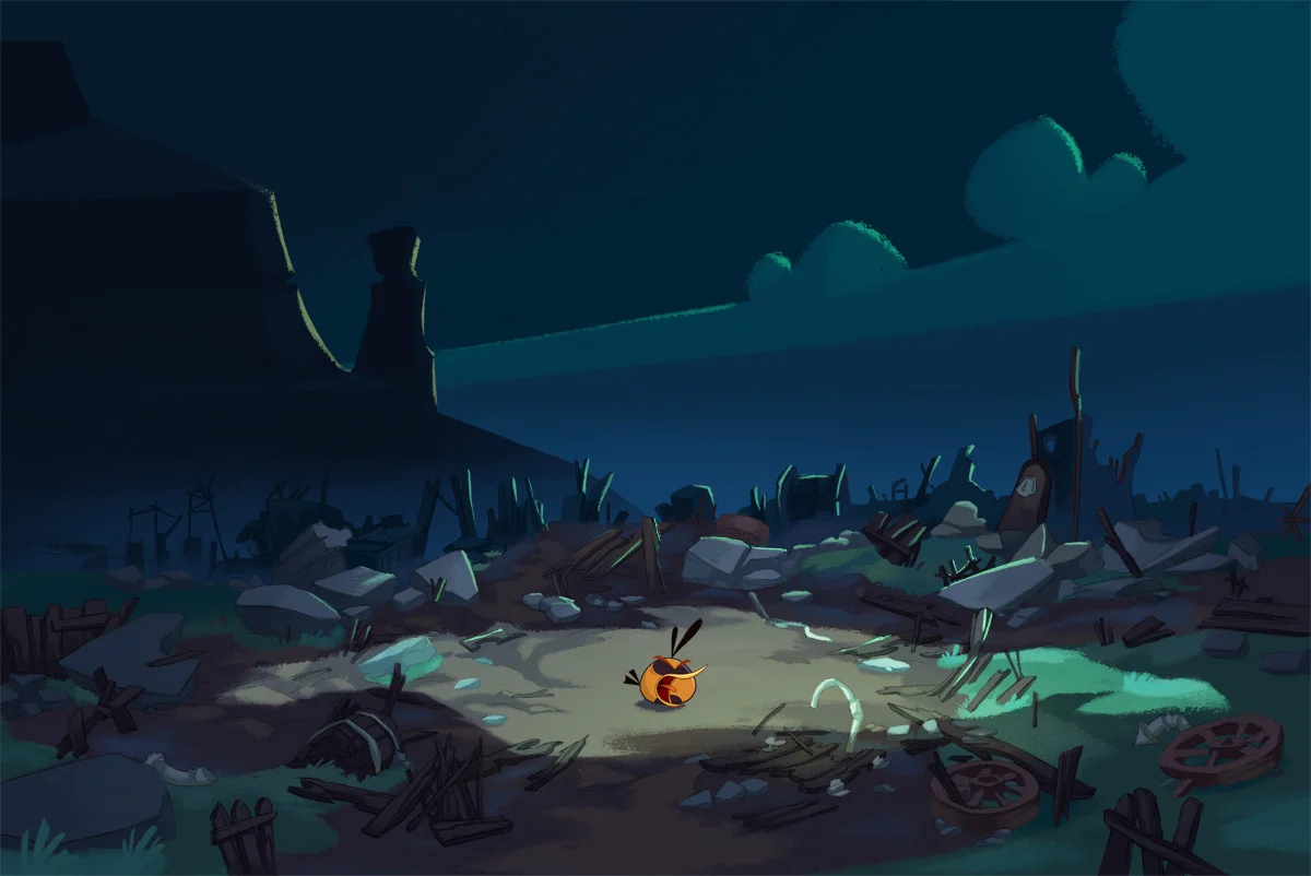 BG for Angry Birds Toons