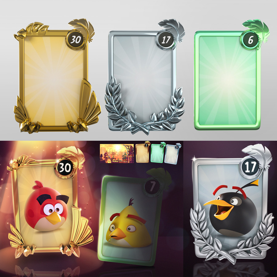 Angry Birds 2 -  cards