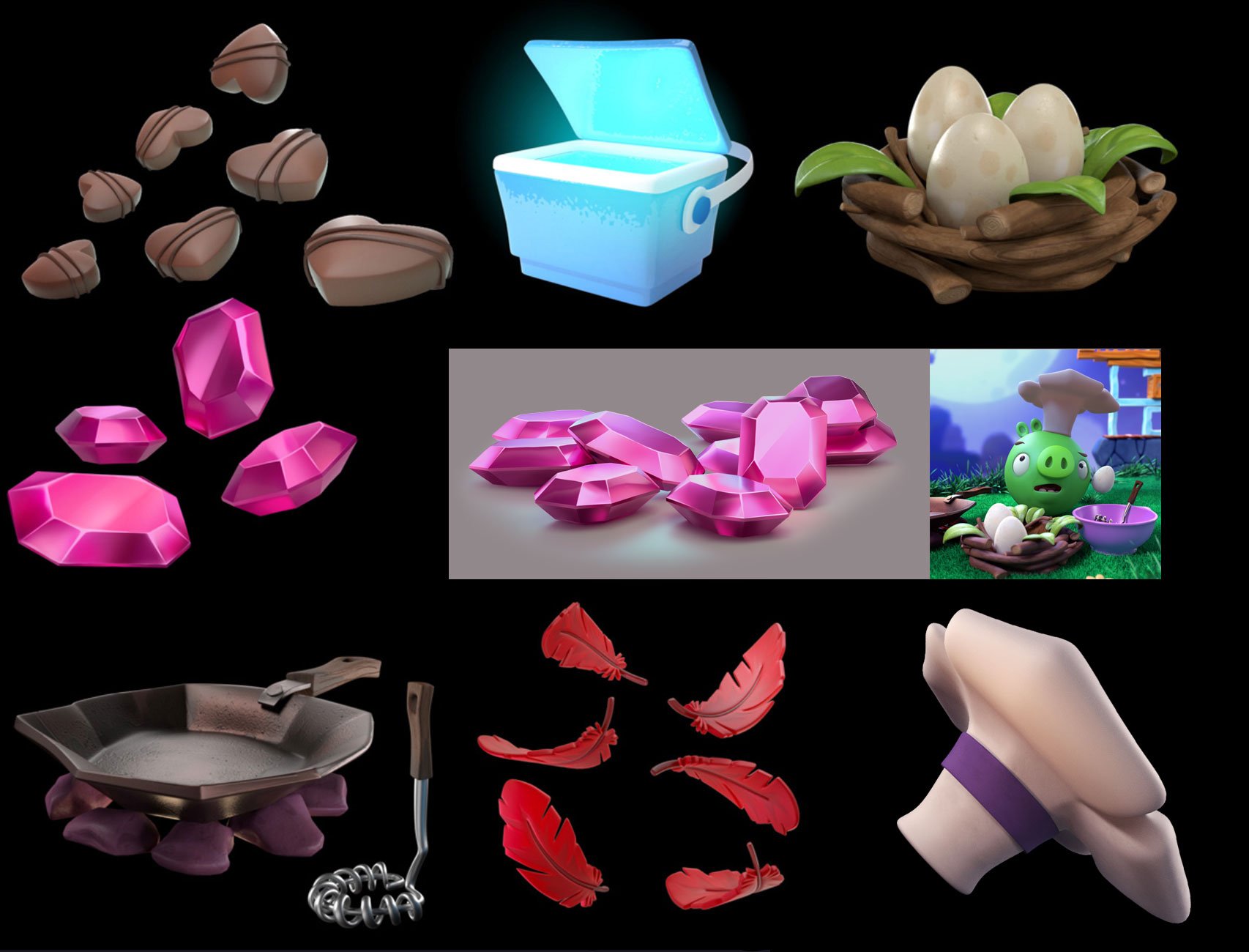 Animation assets