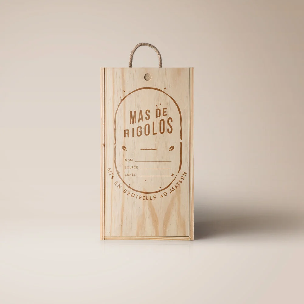 “Mas De Rigolos” Wine Label & Packaging Design
