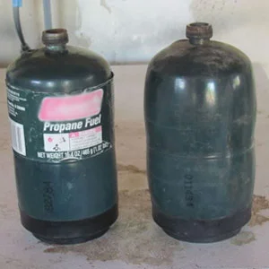 Camp Stove Propane Tanks