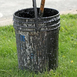 Paving Tar Residue