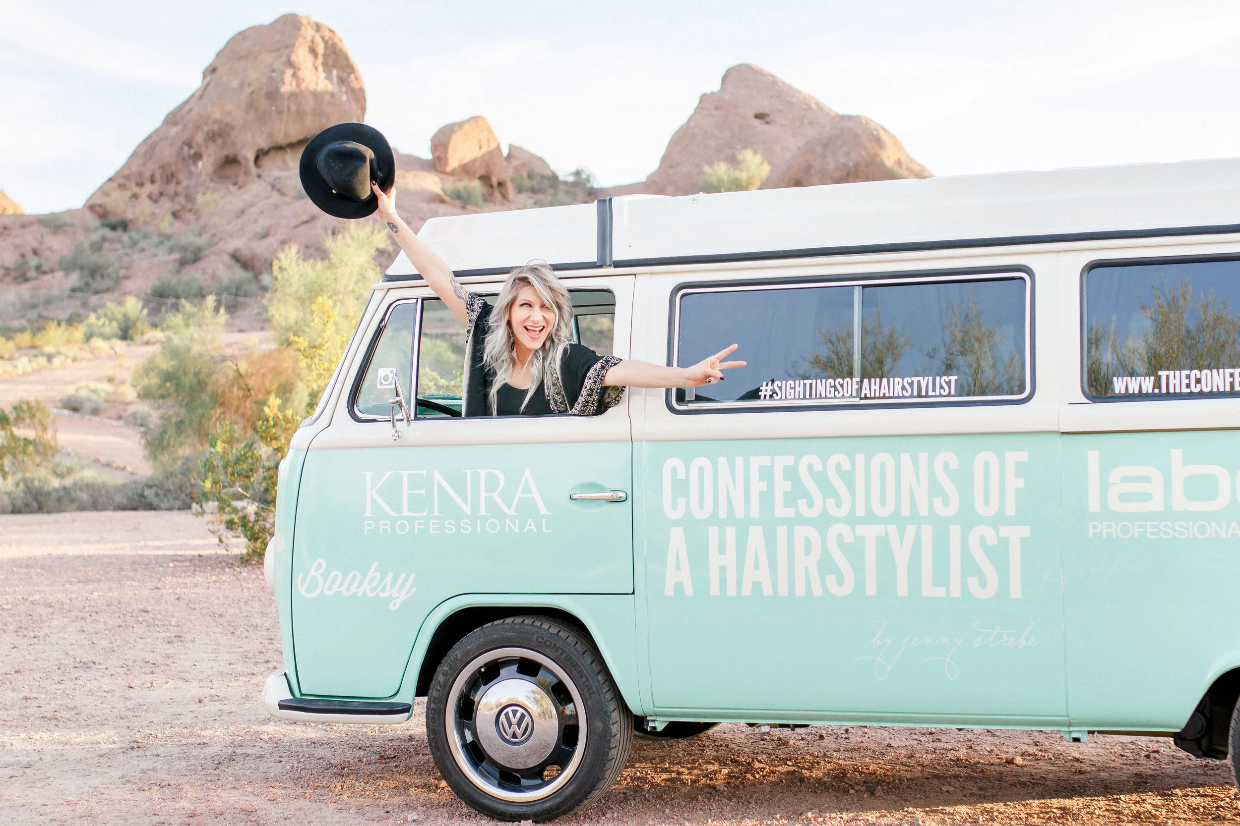 My VW Bus Hair Tour Adventure
