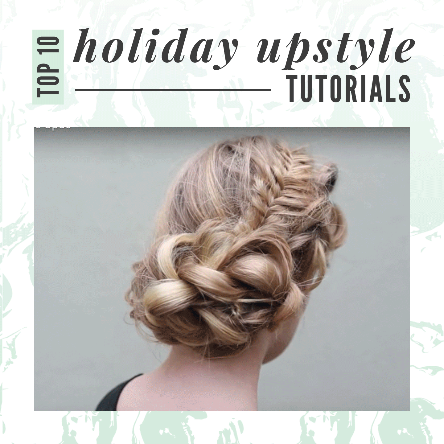 My Favorite Holiday Upstyles