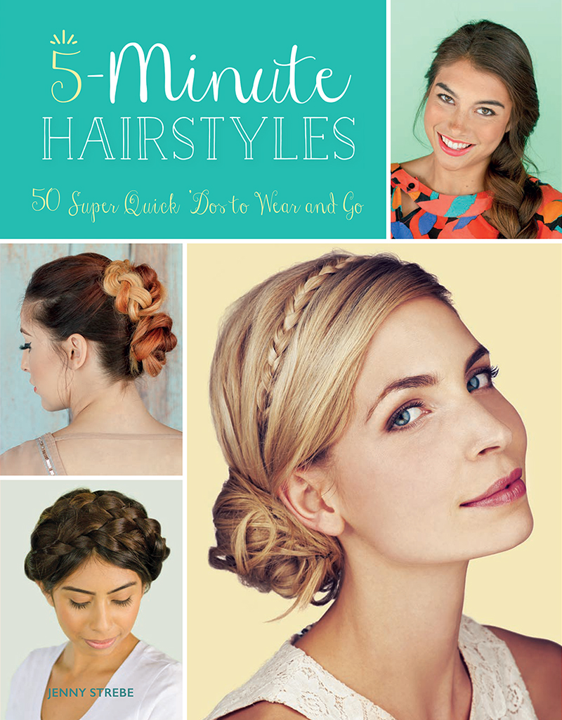 5 minute Hairstyles Tutorial Book