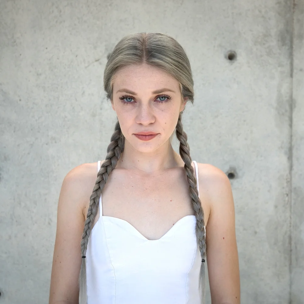 Pigtail Braids inspired by NYFW Mara Hoffman Show