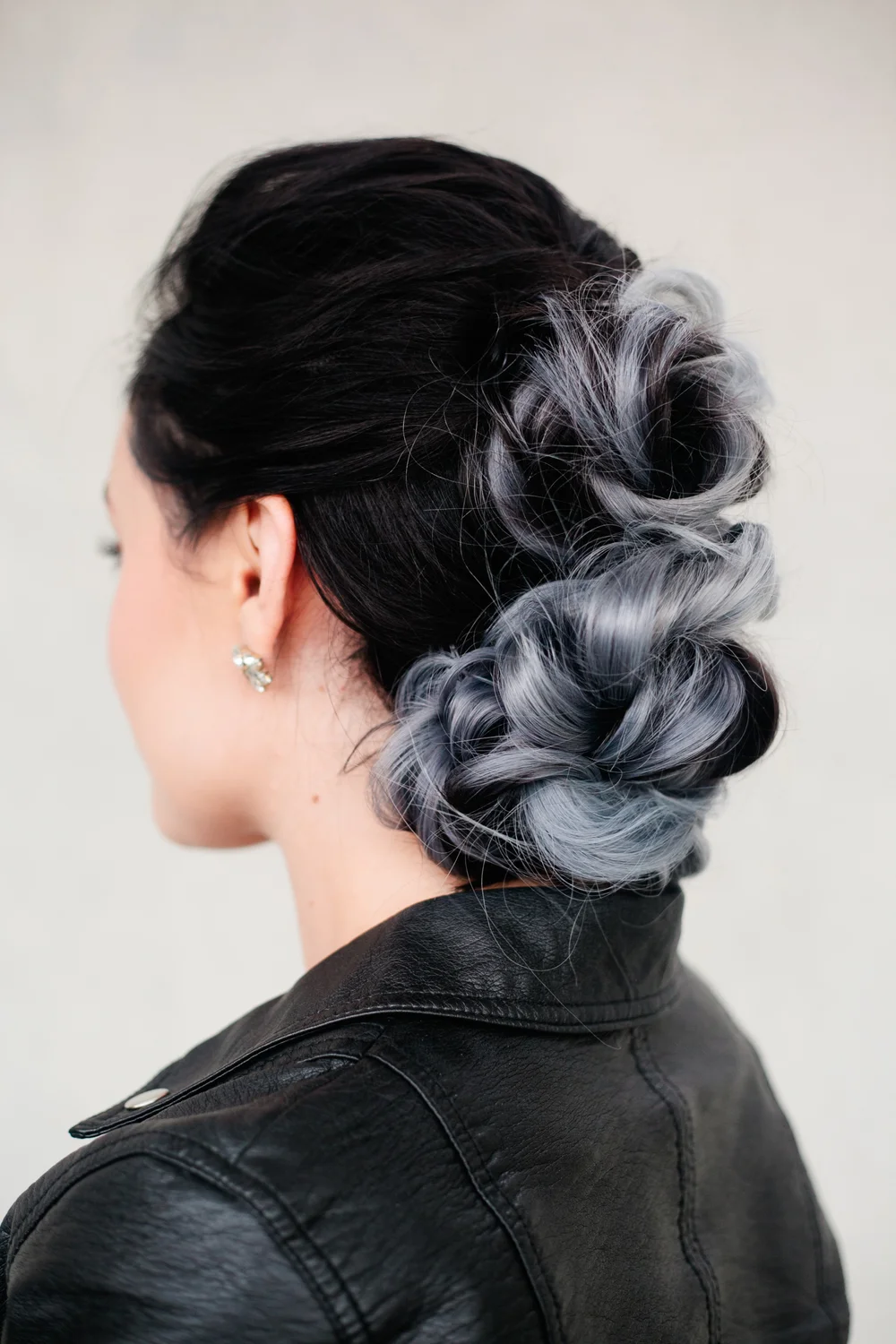 Braided Bun Hawk Using Glam Seamless Extensions