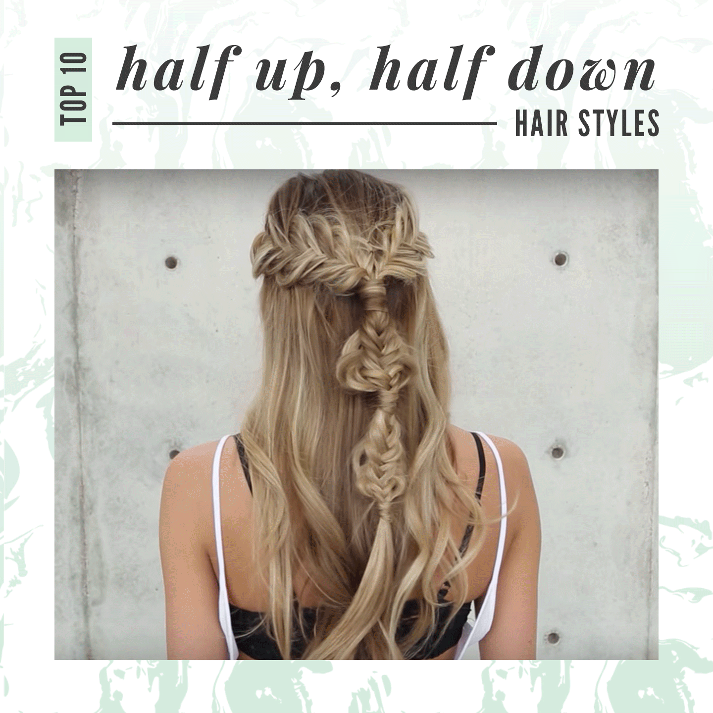 My Favorite Half Up/Half Down Looks