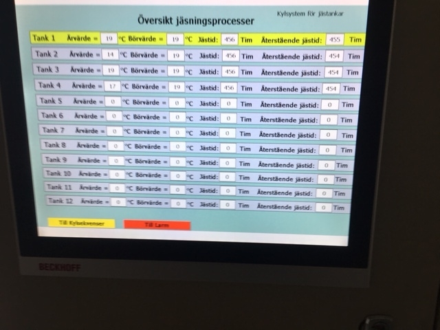 Full koll på temperaturerna över hela jäs- och mognadstiden