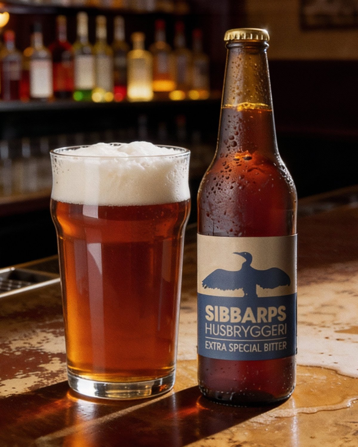 Nu rullar de f&ouml;rsta pintsen av v&aring;r nya EXTRA SPECIAL BITTER ut p&aring; krogar runt om i Sk&aring;ne.

Det h&auml;r &auml;r en klassisk engelsk bitter, bryggd med fokus p&aring; balans, karakt&auml;r och hantverk. En mjuk karamellig maltig