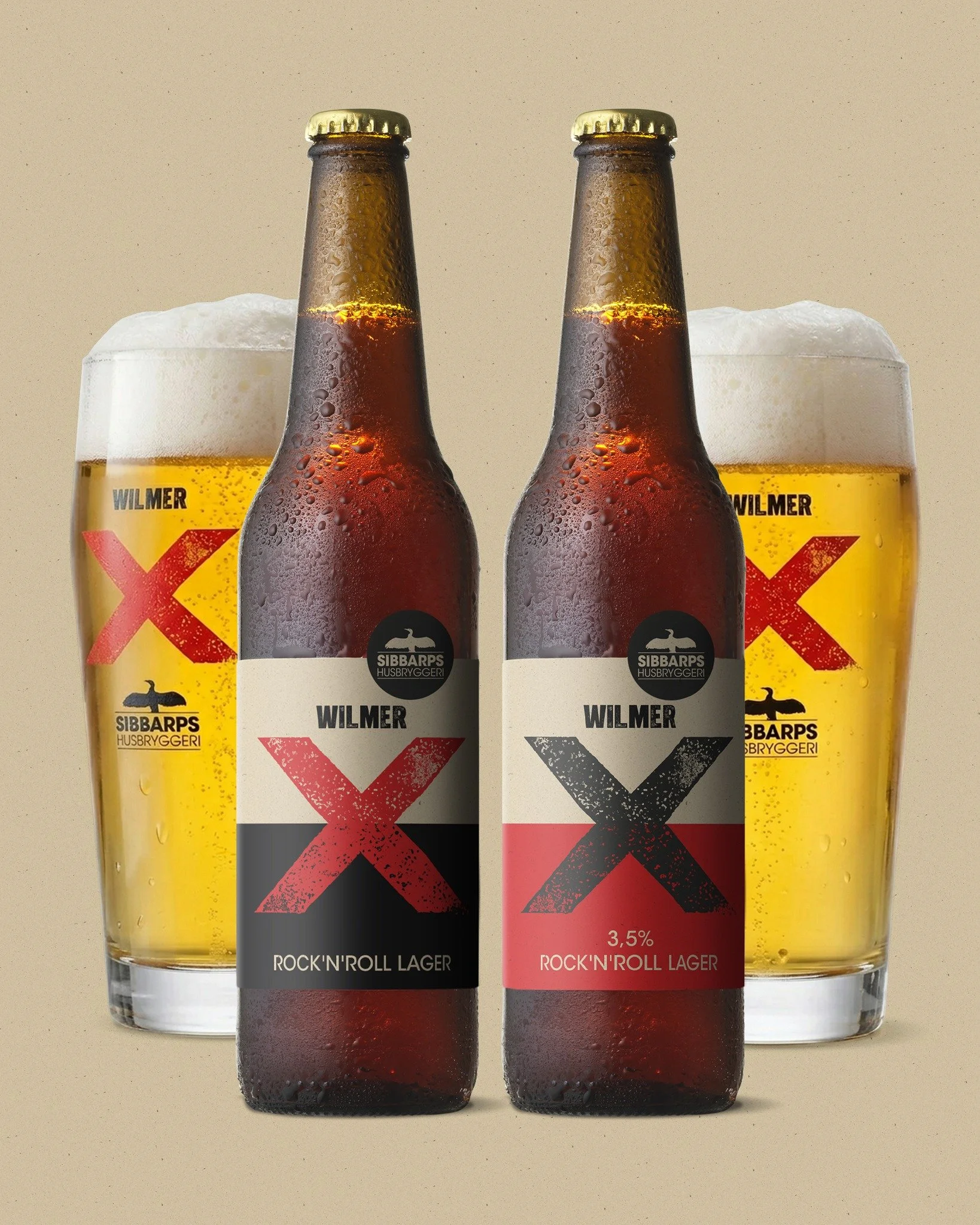 Nu finns v&aring;r popul&auml;ra@wilmerxofficial Rock 'N' Roll lager &ouml;l &auml;ven som folk&ouml;l (3,5%). Precis som den lite st&ouml;ddigare storebrorsan &auml;r folk&ouml;len en modern och rockig M&auml;rzenbier. Finns from nu i alla ICA Malmb