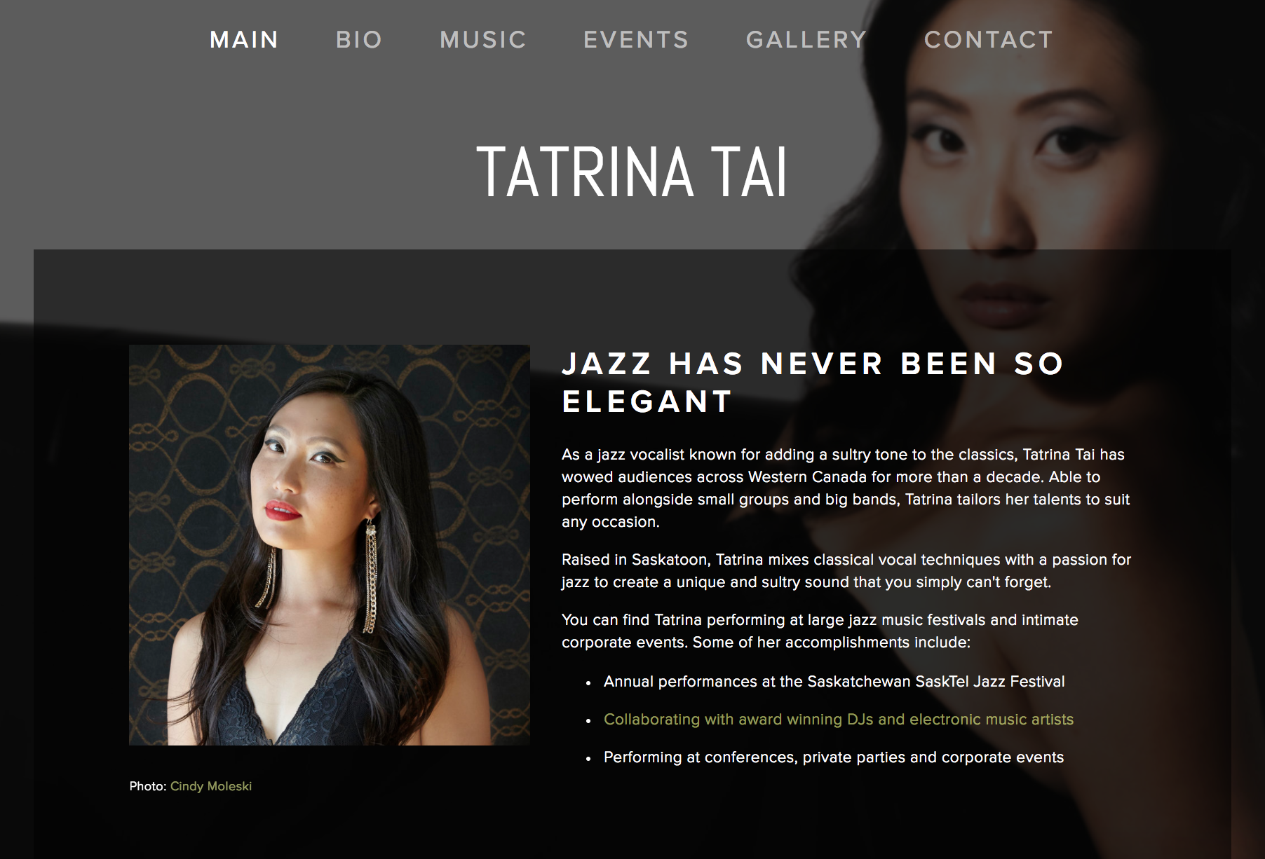 Tatrina Tai, Jazz Vocalist