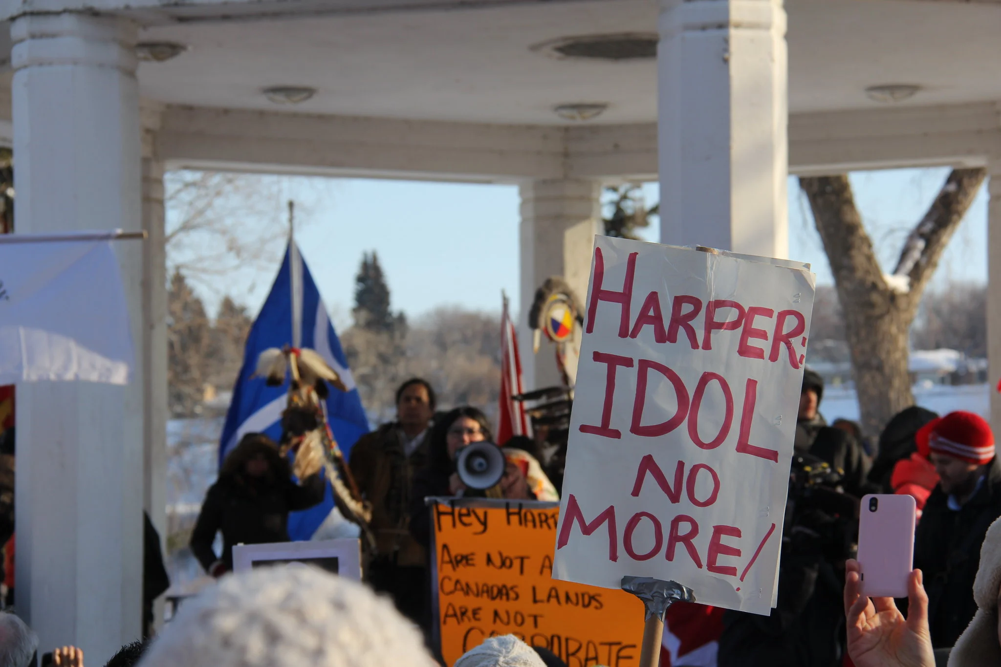 Protest, 2013 (For Metro Saskatoon)