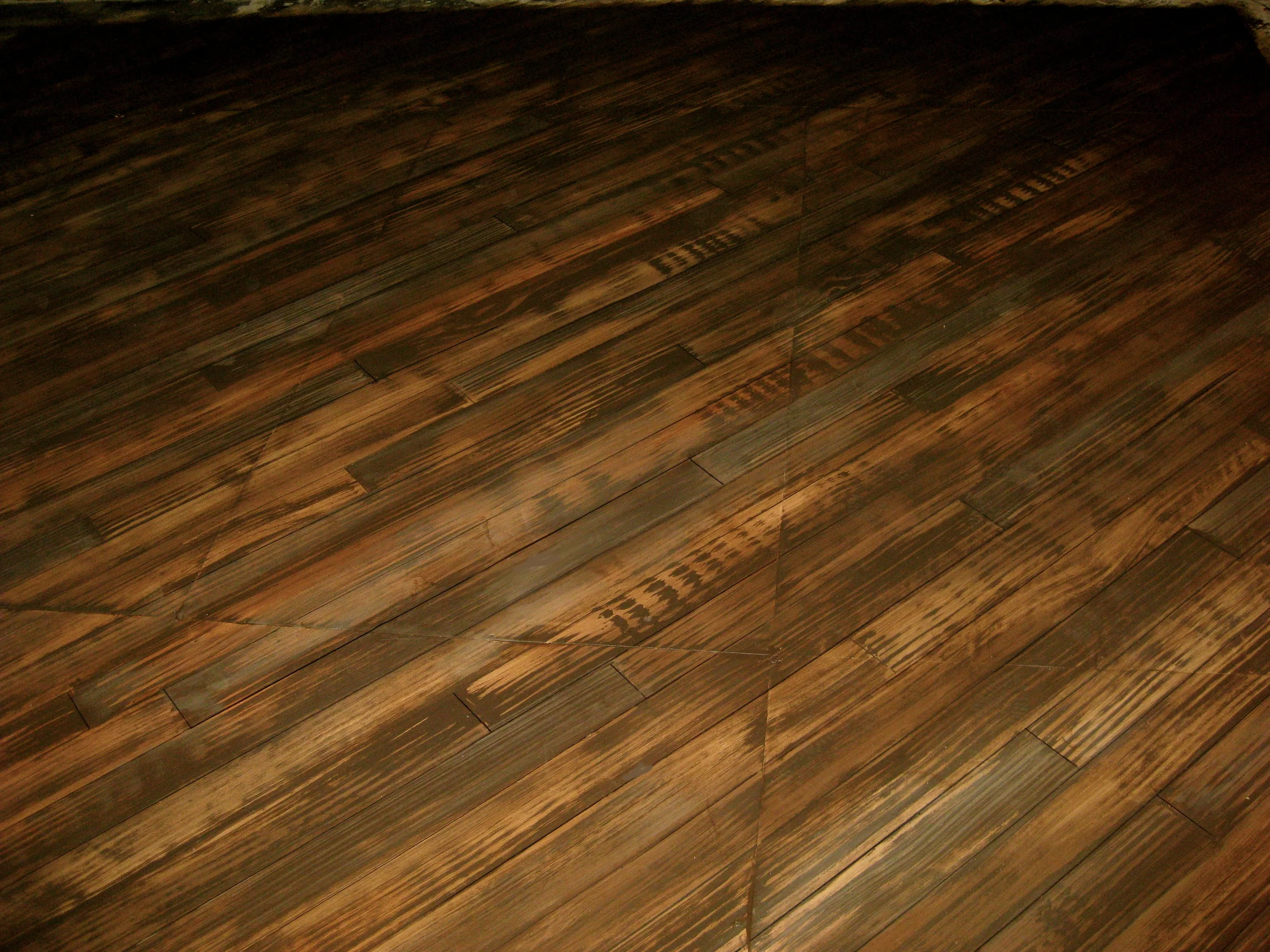Painted Wood Floor