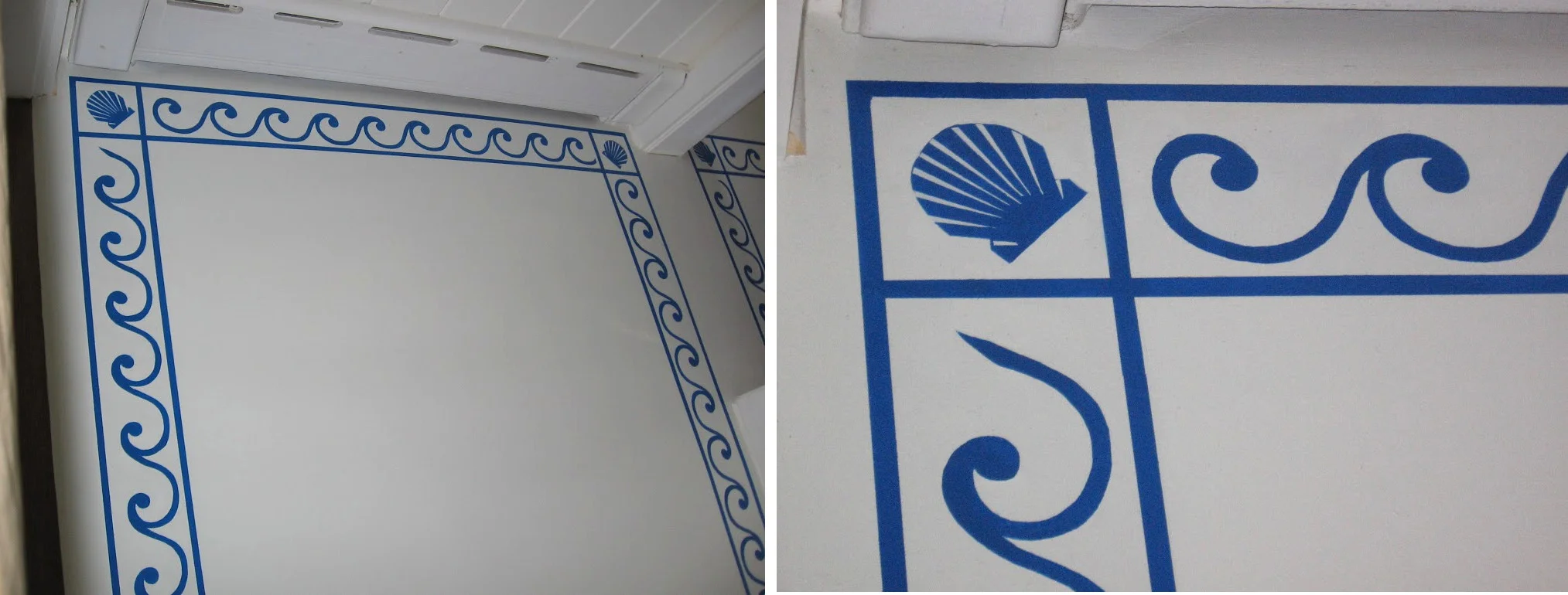 Wave and Shell Border
