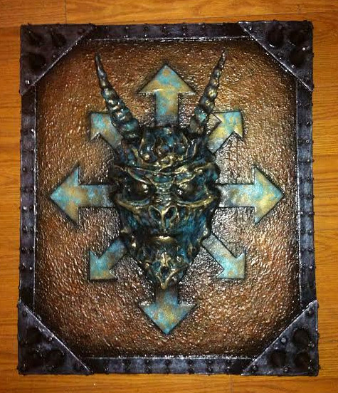 Bronze Oderus Plaque