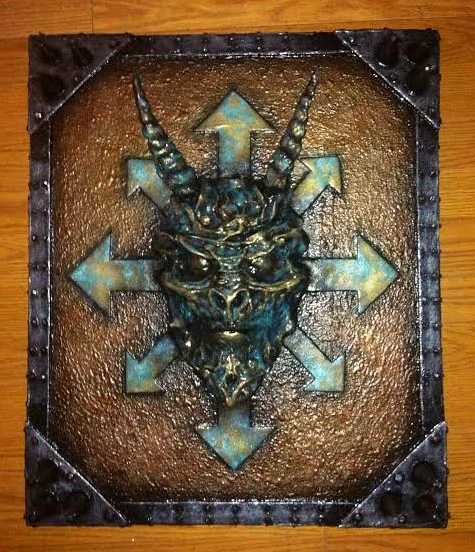 Bronze Oderus Plaque