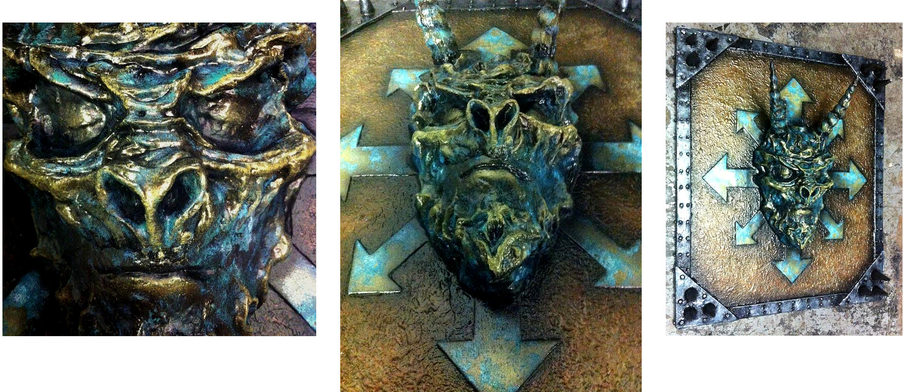 Oderus Bronze Plaque