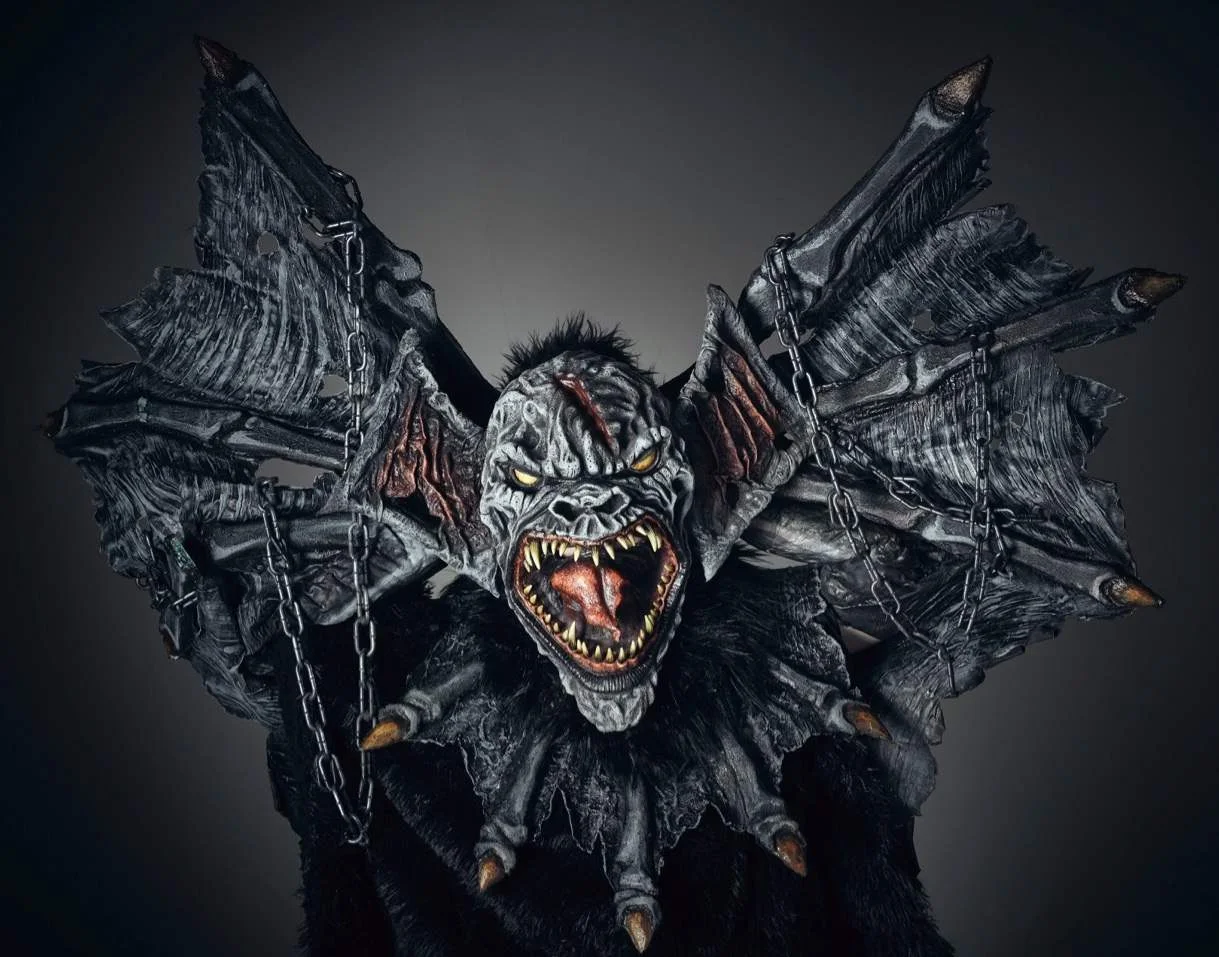 BAT Mask, Collar and Wings