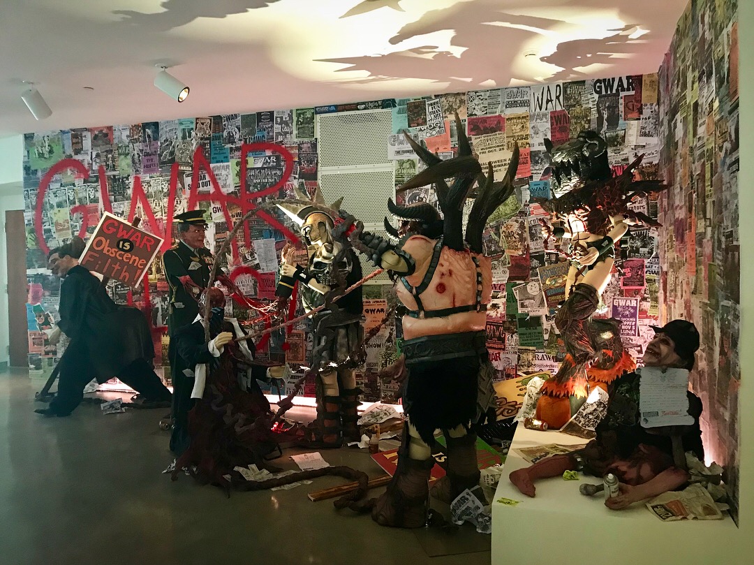 GWAR Display at the ICA Richmond, VA