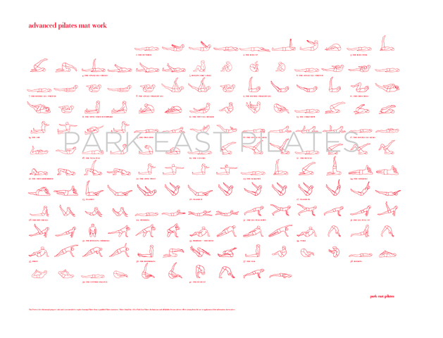 ADVANCED PILATES MAT WORK — Park East Pilates