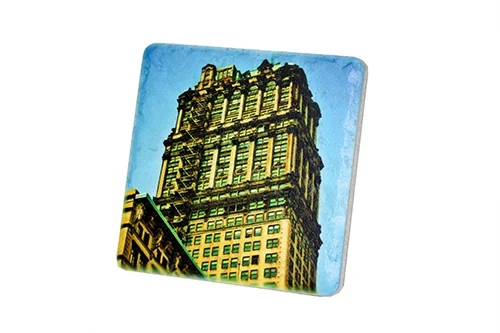 Cadillac Building Coaster - 0181C