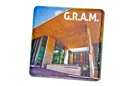 Grand Rapids Art Museum Entrance Coaster - 0626C