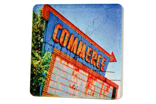 Commerce Drive-In Coaster - 0580C