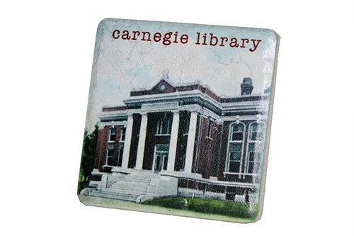 Carnegie Library Coaster - 0679C