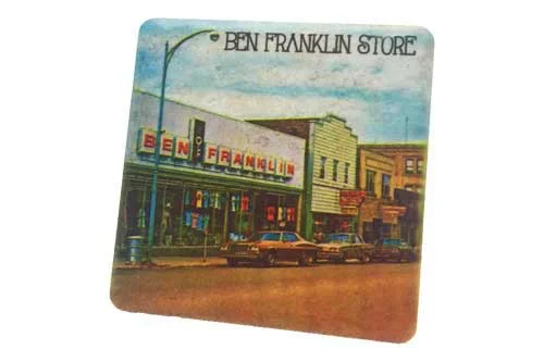 Ben Franklin Store Coaster - 0469C