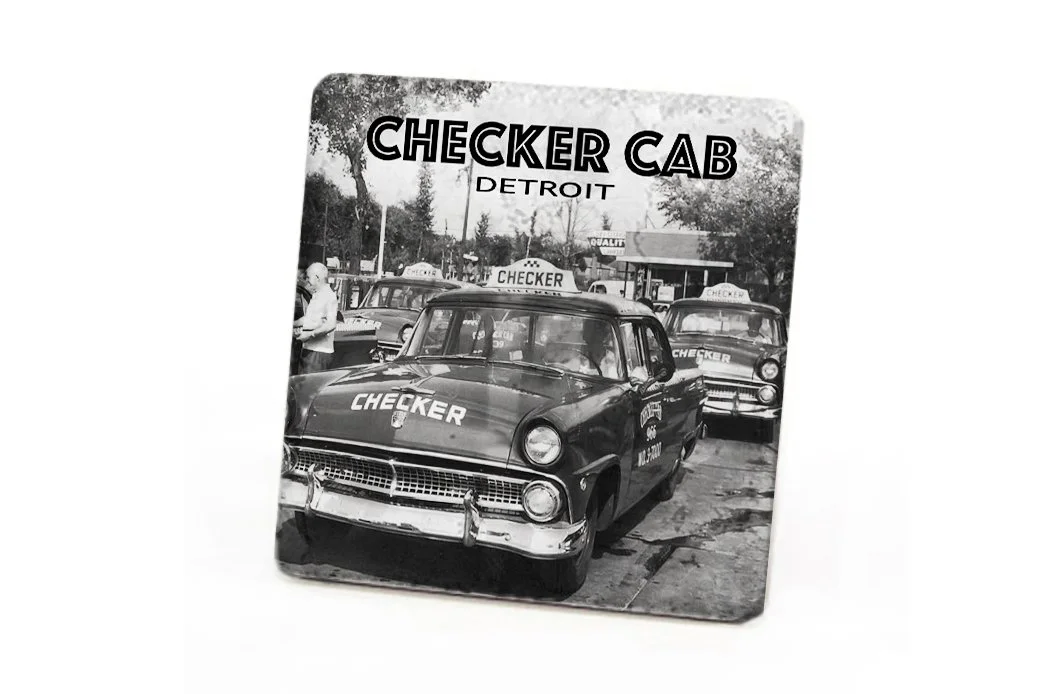 CHECKER CAB DETROIT COASTER - 1216C