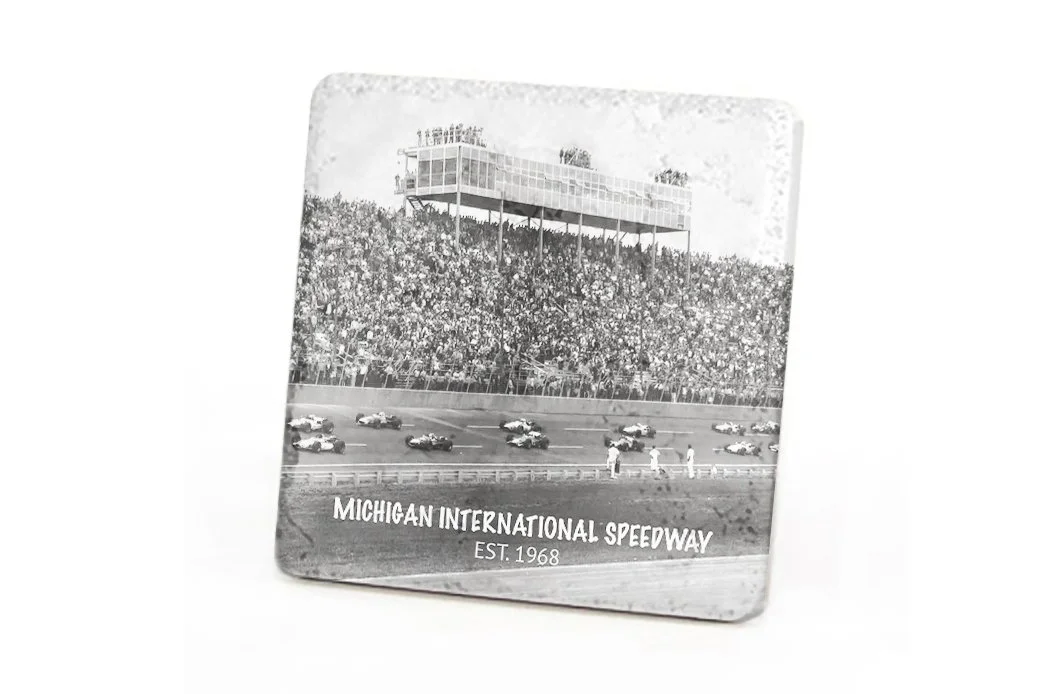 Michigan International Speedway Historic Coaster - 1211C