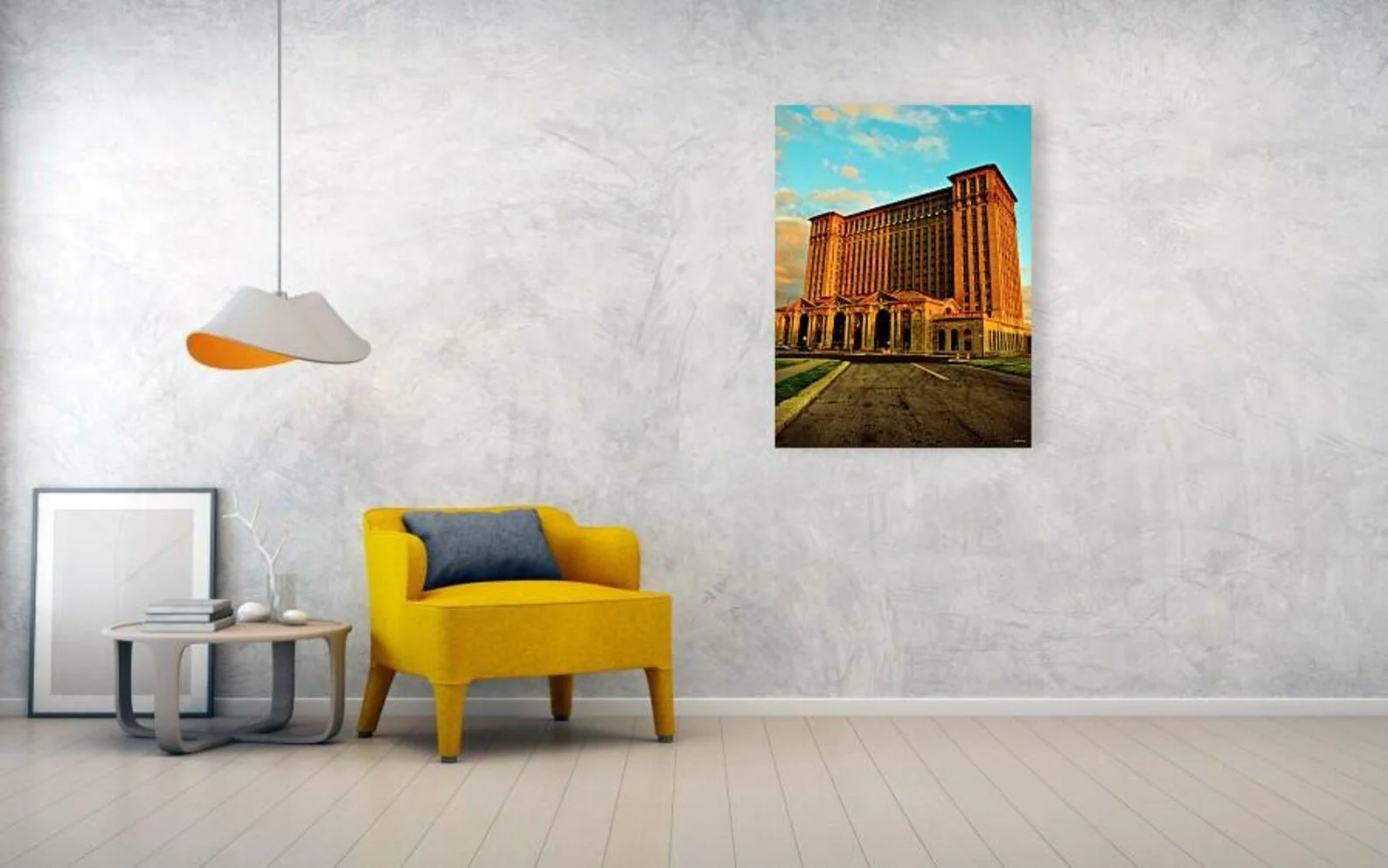 Michigan Central Train Station canvas wall.jpg
