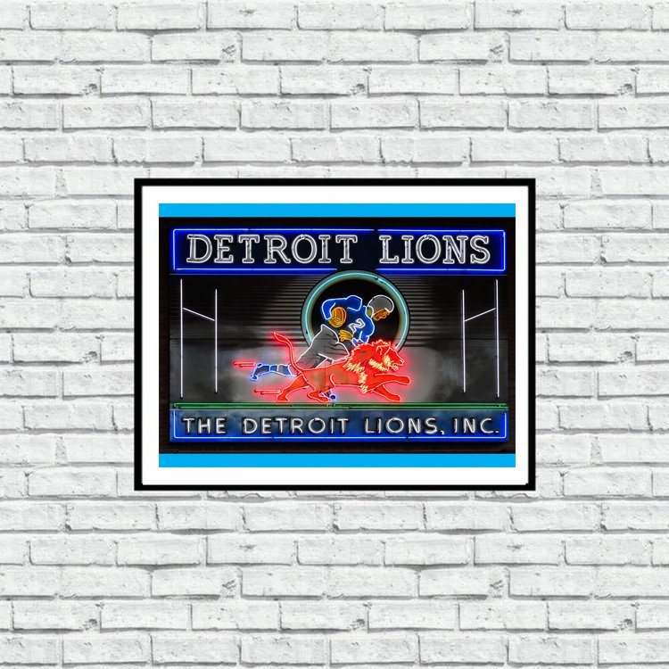 detroit lions neon wall art iconic site.jpg