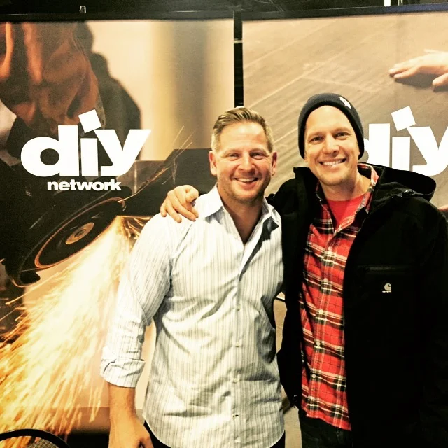 Jason Cameron and me and Dogwood Arts Show