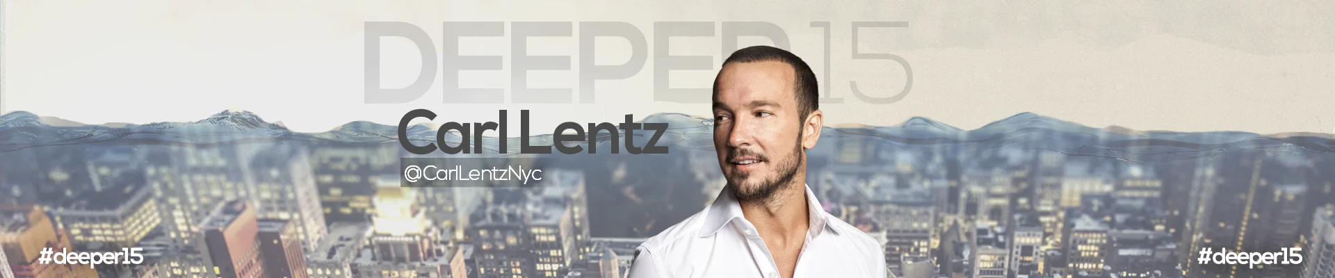 Deeper 15 UnConference - Israel Houghton & New Breed. Elements were provided, I was responsible on layout & typography.
