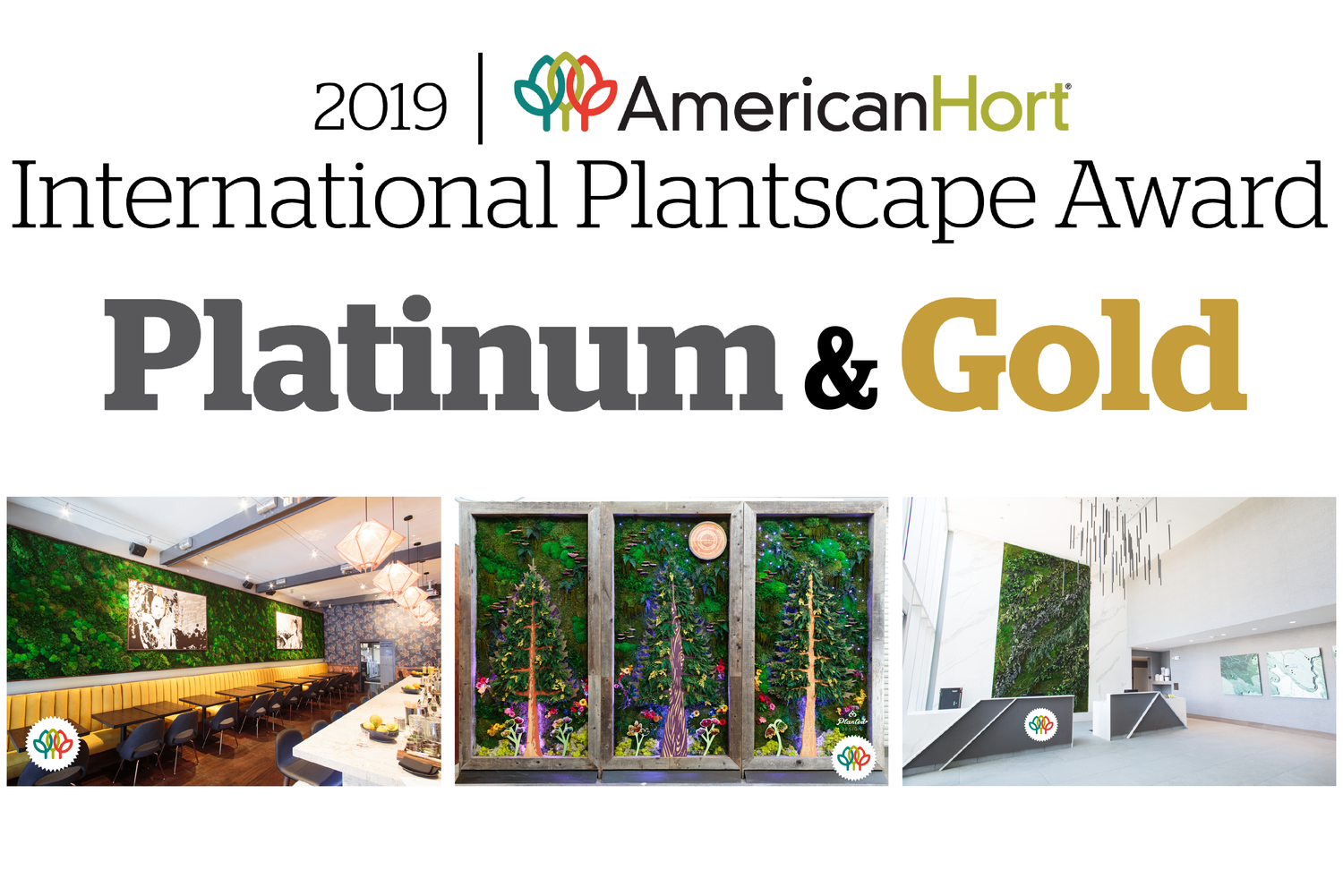 Planted Design wins 5 awards at 2019 AmericanHort conference