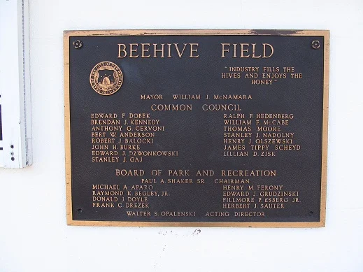 Beehive Field Plaque