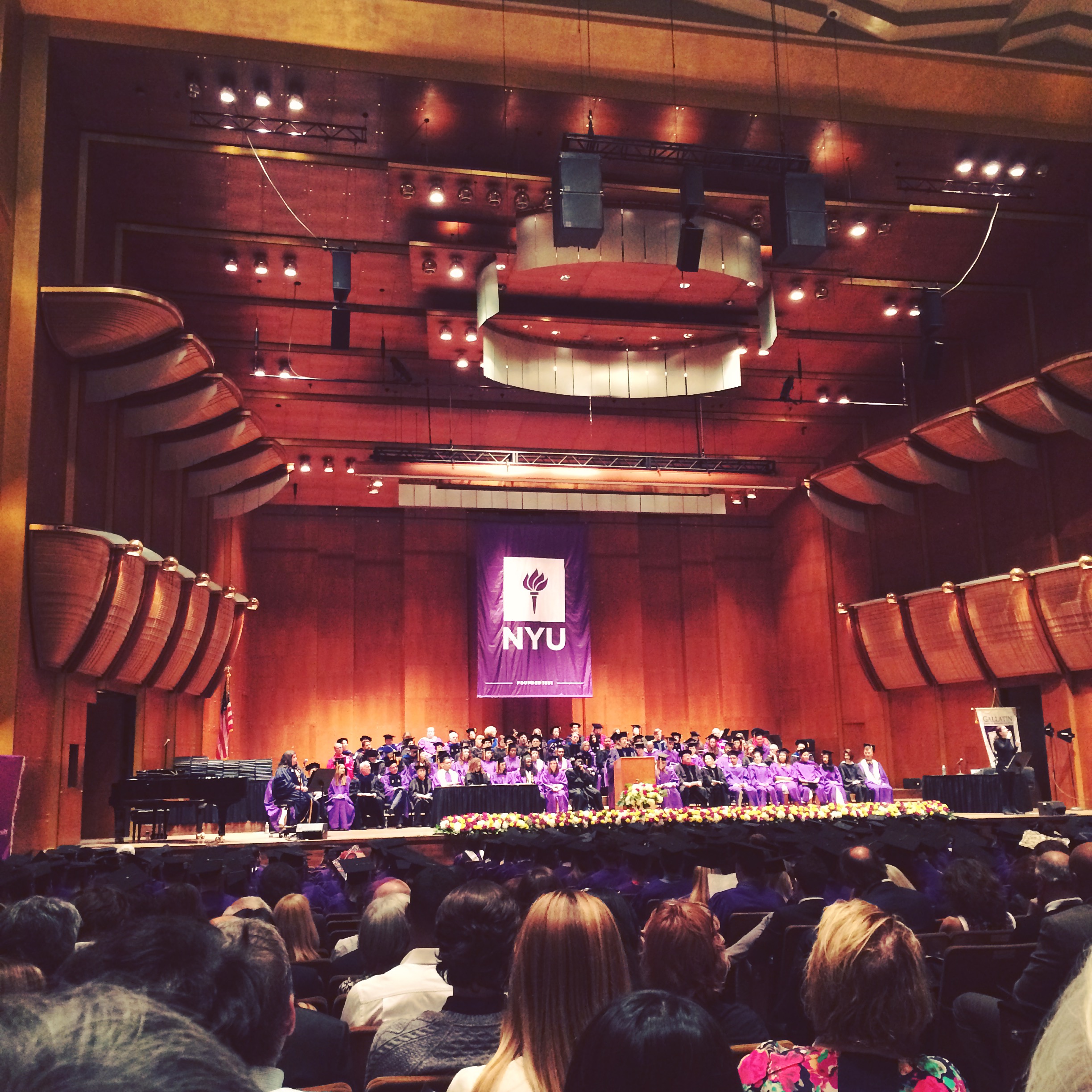 I went to my sister's college graduation!