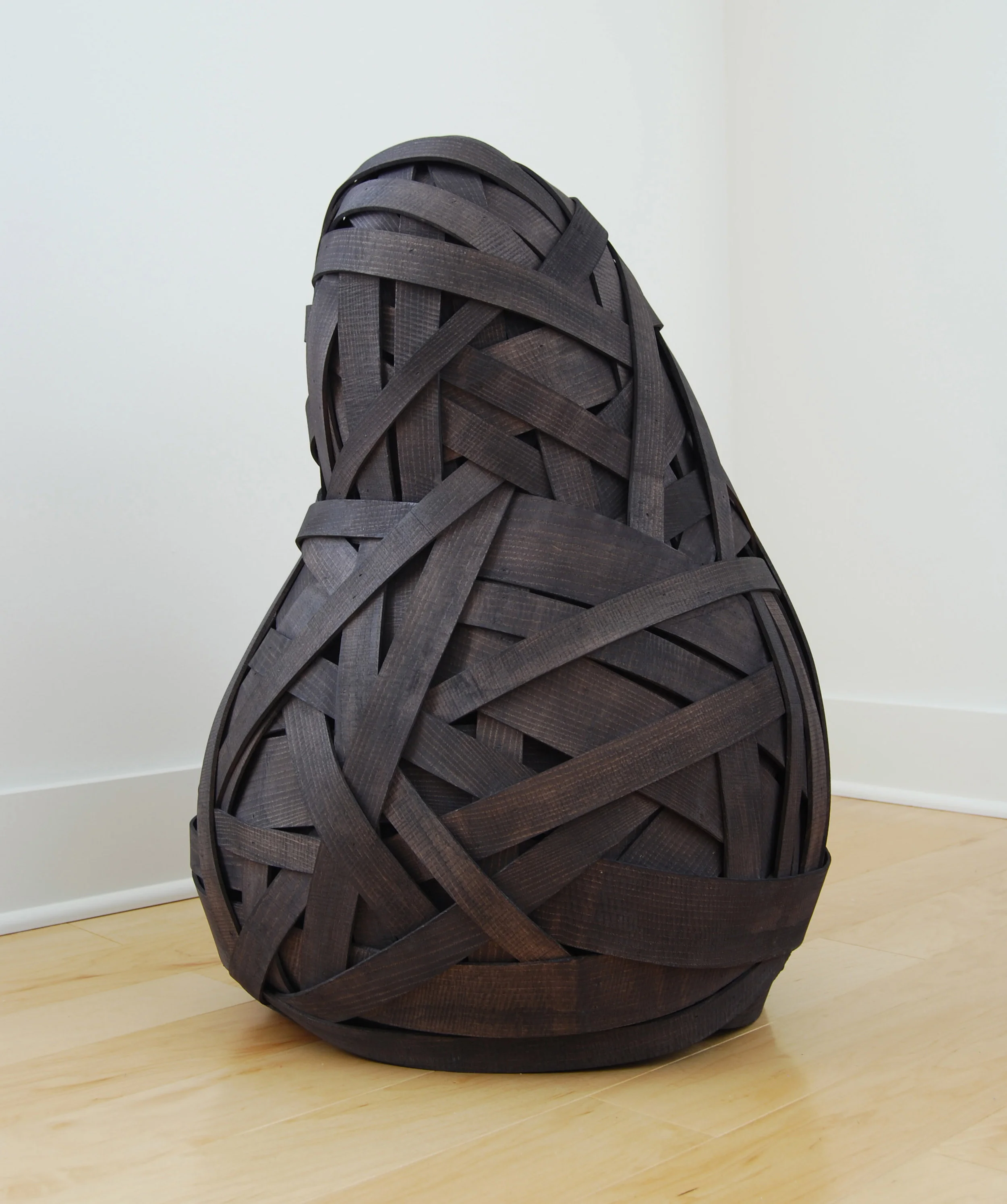Direct Line 7, 2017 29 X 22 X 20" ash and stain