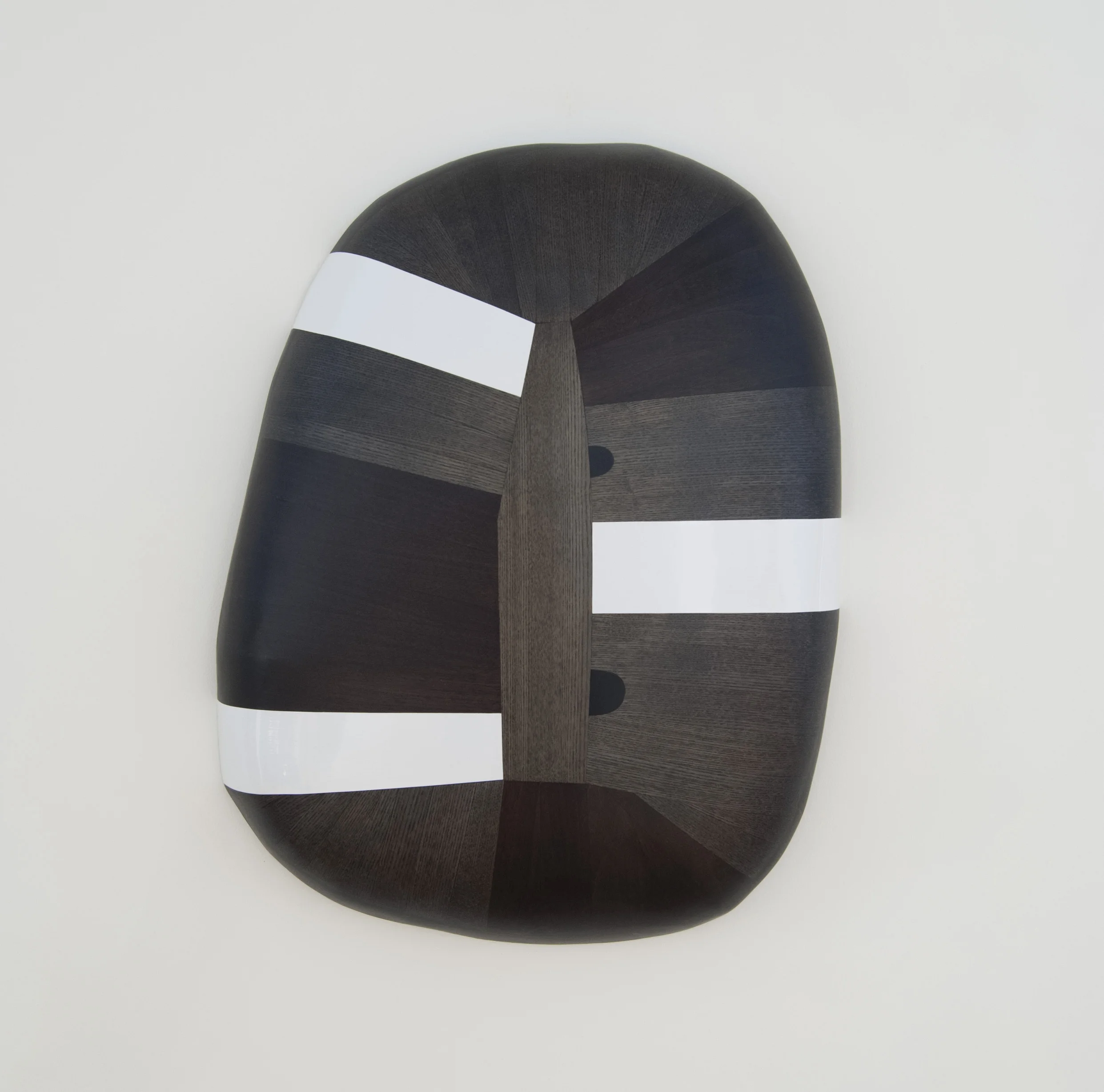 Ponderosa, 2018 24 x 18 x 5 inches wood, stain, paint