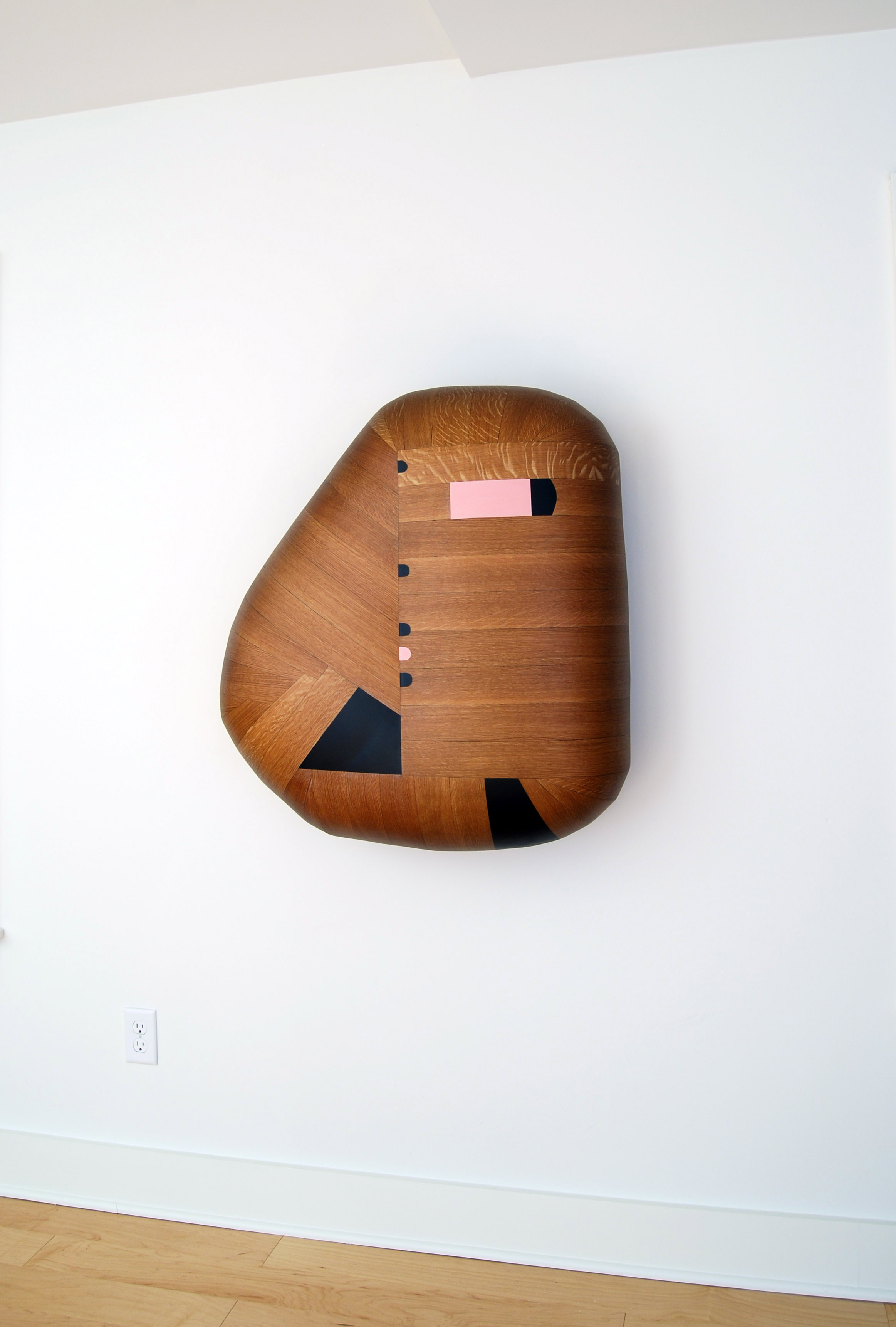  Reissue, 2018  34 x 31 x 12 inches  wood, stain, paint 