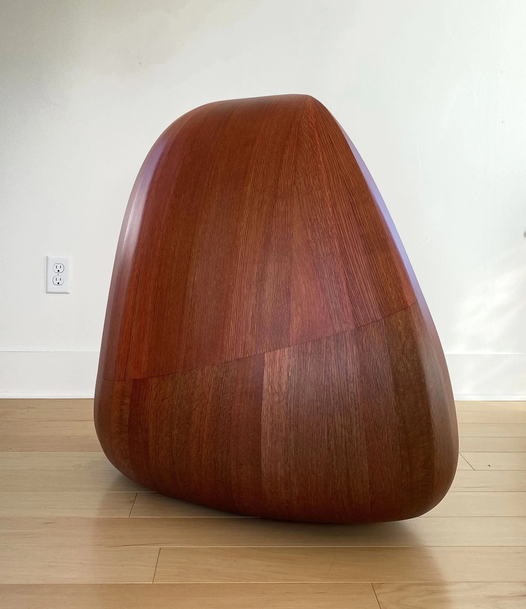 Fully Furnished, 2019 35 x 34 x 24 inches wood, stain, varnish