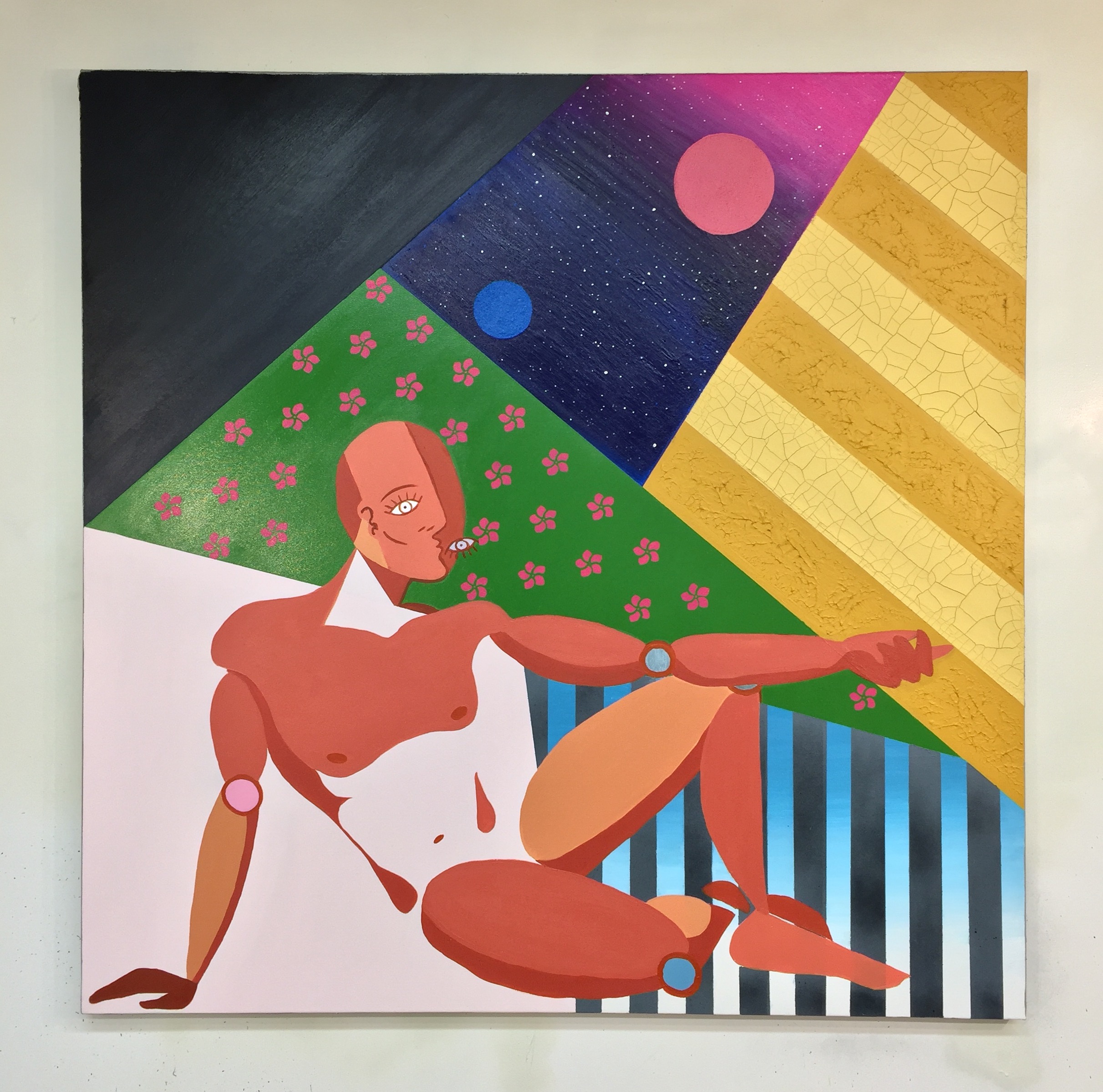 "The Creation" - the first painting in the seven-piece God's Trombones series.