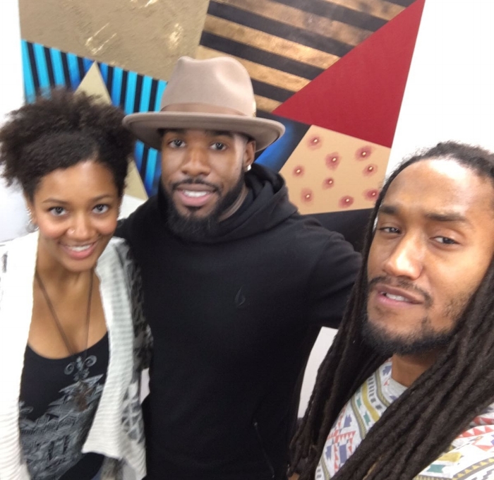 Photo taken during the Open Studios event on Oct 23rd at the Gateway Project Space in Newark, NJ.