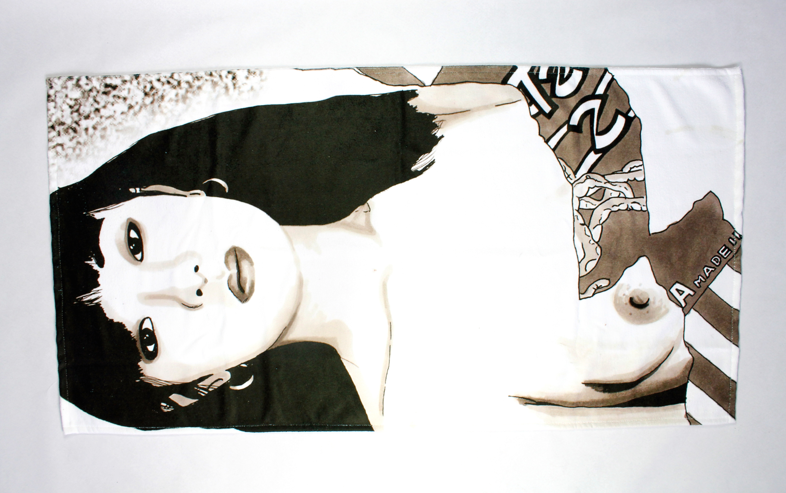 Suction Queen Beach Towel - Part of the lifestyle product capsule collection