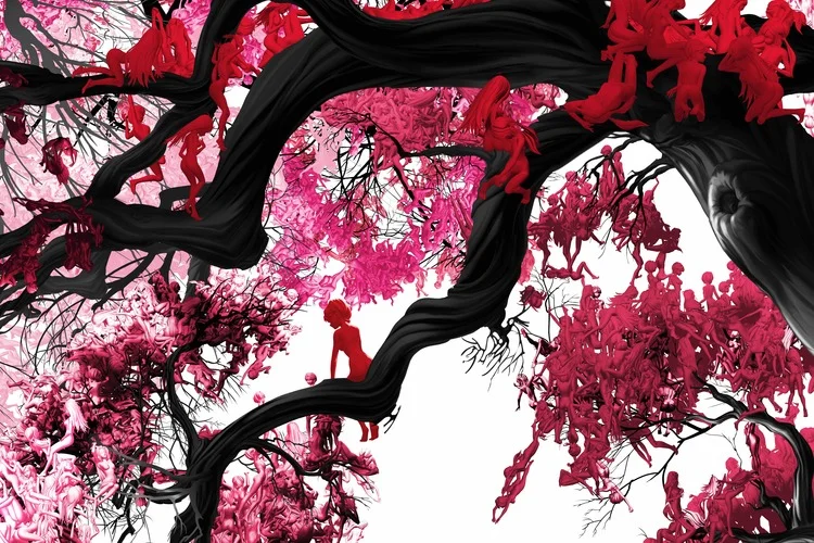 Red Sugar Maple - from S eason S eries: C-Print on Acrylic